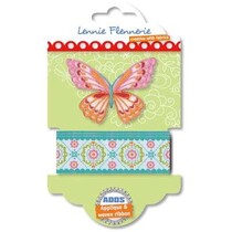 Lennie Flennerie, Schmetterling Stoffband und Applique
