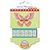 Textil Lennie Flennerie, fita de tecido borboleta e apliques