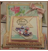 Marianne Design Designer Paper Pad A5, Café la Patisserie de Marianne Design
