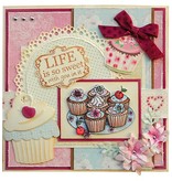 Marianne Design Designer Paper Pad A5, Café la Pasticceria da Marianne design