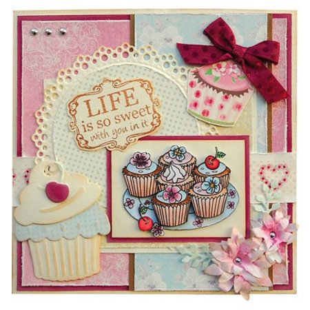 Marianne Design Designer Paper Pad A5, Café la Pasticceria da Marianne design