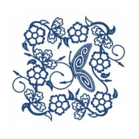 Tattered Lace Bigz Die, filigrane farfalle Cornice
