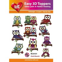 Easy 3D Design, Owl, 10 3D designs in a pack!