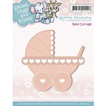Gaufrage Vintasia et tapis de coupe, poussette