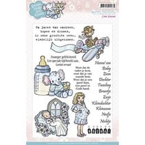 Clear stamps, cute baby motifs