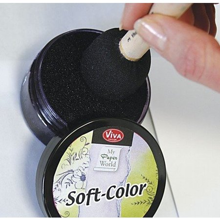FARBE / INK / CHALKS ... Papel de color suave, Walnut Brown, 75 ml