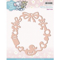 Embossing and cutting mat, baby frame