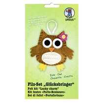 Følte Craft Kit "heldig sjarm" ugle