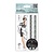 STEMPEL / STAMP: GUMMI / RUBBER Stempel Large - Dansere i Roaring Twenties