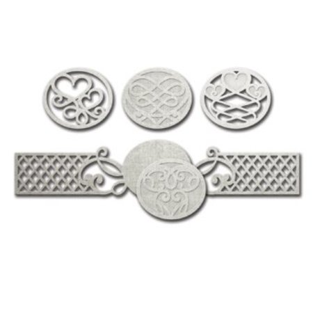 Spellbinders und Rayher Spellbinder, stamping and embossing stencil