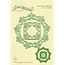 Leane Creatief - Lea'bilities Leabilities, estamparia - e embossing stencil, quadro do laço rodada