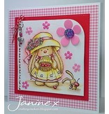 Stempel / Stamp: Transparent Gjennomsiktige stempler, Cherry Rabbit