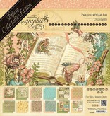 Graphic 45 Gráfico 45 Érase una primavera, 30,5 x 30,5 cm, Colectores Deluxe Edition