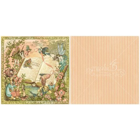 Graphic 45 Gráfico 45 Érase una primavera, 30,5 x 30,5 cm, Colectores Deluxe Edition