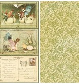 Graphic 45 Gráfico 45 Érase una primavera, 30,5 x 30,5 cm, Colectores Deluxe Edition