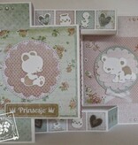 Crealies und CraftEmotions NEW: metal cutting dies for pop-up cards!