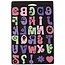 Kinder Bastelsets / Kids Craft Kits Schuimrubber stempel set, Daisy alfabet