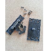 Embellishments / Verzierungen Nostalgic Scrapbook clasp, 1 piece, 5 x 4,3cm