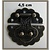 Embellishments / Verzierungen Nostálgico Scrapbook corchete, 1 pieza 4.5cm