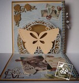 Joy!Crafts und JM Creation Alegría Crafts, y el estampado de la plantilla