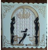 X-Cut / Docrafts Matrizes de corte, design imagem 3D com matrizes de corte (5 peças) - Ballroom