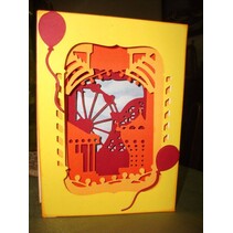XCut A5, Bigz Die Set para o projeto de imagem 3D, Festwiese