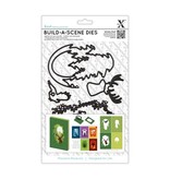 X-Cut / Docrafts XCut A5, Bigz Die Set for 3D image design, forest
