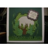 X-Cut / Docrafts XCut A5, Bigz Die Set for 3D image design, forest
