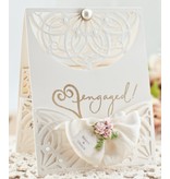 Spellbinders und Rayher Punch - e embossing stencil SET, Shapeabilities arqueada Elegance