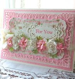 Spellbinders und Rayher Spellbinder, stamping and embossing stencil, Pretty decorative frame