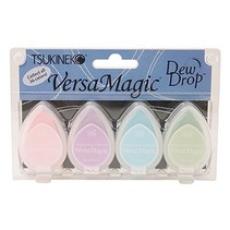 Versamagic Dew Drop Set - Pretty Pastel, 4 stk