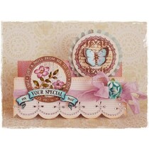 Mappe di base: 4 carte Quilt, ciascuna con 2 motivi circolari come indicato (senza decorazioni)