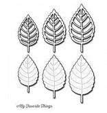 Die-namics Ponsen - en emboss.templ, My Favorite Things The-dynamica Layered Leaves