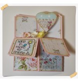 KARTEN und Zubehör / Cards opciones básicas: 4 Cajas para tarjetas Explorer (sin adornos)