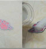 Marianne Design Corte e de estampagem estênceis, LR0281, Creatables, cantos de Petra