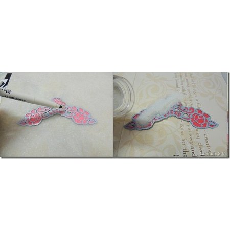 Marianne Design Corte y estampado en relieve plantillas, LR0281, Creatables, esquinas de Petra