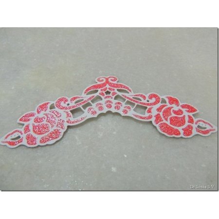 Marianne Design Corte y estampado en relieve plantillas, LR0281, Creatables, esquinas de Petra