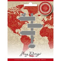 Cutting and embossing stencils, Amy Design Maps Directory