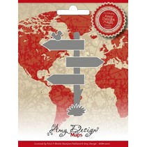 Cutting and embossing stencils, Amy Design Maps Directory