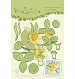 Leane Creatief - Lea'bilities Leabilities, stamping - and embossing stencil, Daffodil