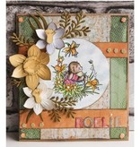 Leane Creatief - Lea'bilities Leabilities, stamping - and embossing stencil, Daffodil