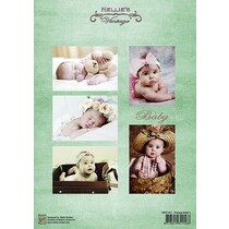 Bilderbogen A4, bambini Vintage