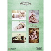 Bilderbogen A4, Vintage Babies