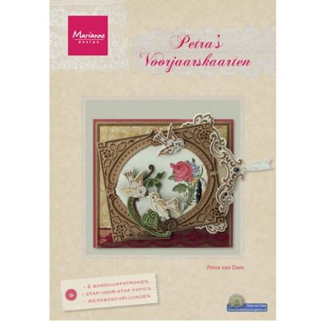 Bücher und CD / Magazines Magazine, Petra's Spring Cards by Marianne Design (NL)