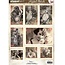 Vintage, Nostalgia und Shabby Shic Hoja A4 Gestantzte 3D - Imagen Romántica