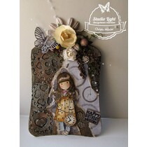 Rubber stamp of Urban, 12 parts, Simply Gorjuss, The White Rabbity