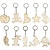Objekten zum Dekorieren / objects for decorating Bastelset: 10 porte-clés, téléphone mobile pendentif