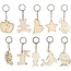 Objekten zum Dekorieren / objects for decorating Bastelset: 10 portachiavi, ciondolo cellulare