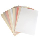 DESIGNER BLÖCKE  / DESIGNER PAPER Gemustertes A4 Papierset, 10 Blatt Sortiment