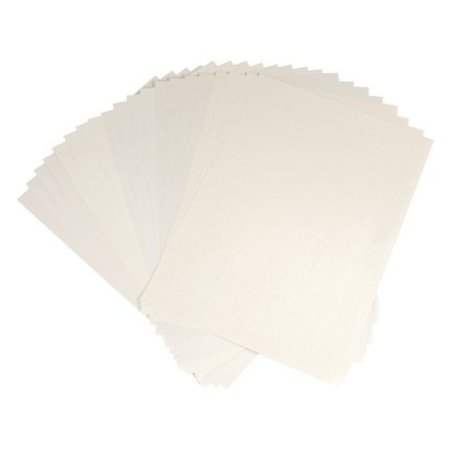 DESIGNER BLÖCKE  / DESIGNER PAPER Patterned papier, 20 feuilles de structure du papier, de la crème